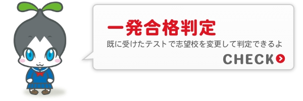 一発合格判定